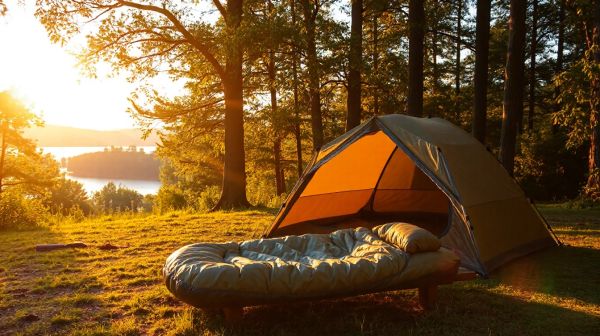 Les avantages essentiels d'un sac de couchage double pour le camping